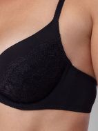 Εικόνα της 2Pack Dorina Σουτιέν Willa Μαύρο/Ροζ Με Μπανέλες & Ενίσχυση.