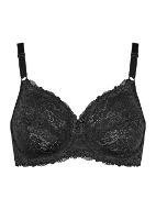 Εικόνα της Triumph Compliment W X Μαύρο Σουτιέν Με Μπανέλα, χωρίς Ενίσχυση.