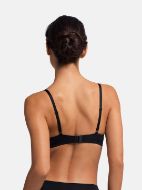 Εικόνα της 2Pack Dorina Lorena Bra Μαύρο/Κεραμιδί Με Μπανέλες & Ελαφριά Επένδυση.