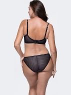Εικόνα της Dorina Solana Demi μαύρο σουτιέν με μπανέλα, και ελαφριά επένδυση.
