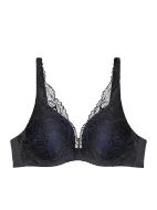 Εικόνα της Triumph Μαύρο Body Make-Up Illusion Lace WP  Σουτιέν με Μπανέλες 10219710-0004