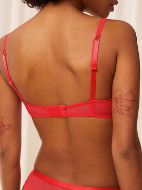 Εικόνα της Triumph Delightful Spotlight W Κόκκινο Σουτιέν Με Δαντέλα & Μπανέλες.