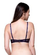 Εικόνα της Dorina Marley Μπλε σουτιέν χωρίς μπανέλα, με ελαφριά επένδυση.