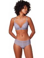 Εικόνα της Triumph Bright Spotlight WHU λιλά σουτιέν με μπανέλα , ενίσχυση & δαντέλα.