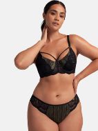 Εικόνα της Dorina Bailey Μαύρο/Χρυσό Σουτιέν Με Μπανέλες.