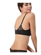 Εικόνα της Ysabel Mora Μαύρο σουτιέν με μπανέλα, και ελαφριά επένδυση.