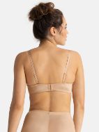 Εικόνα της Dorina Sublime Sculpt Bandeau Μπεζ Σουτιέν Strapless Χωρίς Μεταλλική Μπανέλα.