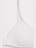 Εικόνα της Ysabel Mora γκρι σουτιέν χωρίς μπανέλα, με ελαφριά επένδυση.