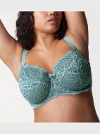 Εικόνα της Bestform σμαραγδί σουτίεν με δαντέλα & μπανέλα.