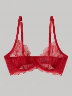 Εικόνα της Gisela Κόκκινο Σουτιέν Με Δαντέλα & Μπανέλες.