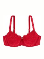 Εικόνα της Dorina Lianne Demi κόκκινο με δαντέλα.