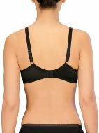 Εικόνα της Naturana 87543 Μαύρο Σουτιέν χωρίς Ενίσχυση με Μπανέλες