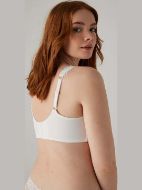 Εικόνα της Ysabel Mora Ιβουάρ Σουτιέν Με Μπανέλες Και Δαντέλα.