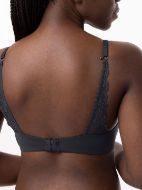 Εικόνα της Dorina Retta Ανθρακί σουτιέν χωρίς μπανέλα, με ελαφριά επένδυση.