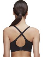 Εικόνα της Gisela Μαύρο ελαστικό σουτιέν χωρίς μπανέλα, με ελαφριά επένδυση.