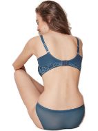 Εικόνα της Gisela Ραφ σουτιέν με δαντέλα, μπανέλα και ελαφριά επένδυση.