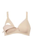Εικόνα της Naturana Μπεζ σουτιέν θηλασμού με ελαφριά επένδυση, χωρίς μπανέλα.