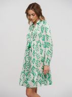 Εικόνα της Ble Resort Collection Φόρεμα με Βολάν Πράσινο 5-41-014-0017