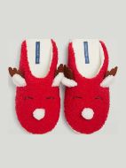 Εικόνα της Ysabel Mora Χειμερινές Γυναικείες Παντόφλες σε Κόκκινο χρώμα 14113