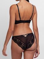 Εικόνα της Dorina Jemma Μαύρο Σουτιέν Με Δαντέλα, Μπανέλες Και Ελαφριά Επένδυση.