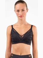 Εικόνα της Gisela Μαύρο Σουτιέν Χωρίς Μπανέλες Με Ελαφριά Επένδυση.