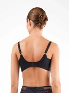 Εικόνα της Gisela Μαύρο Σουτιέν Χωρίς Μπανέλες Με Ελαφριά Επένδυση.