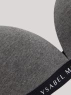 Εικόνα της Ysabel Mora Γκρι Σκούρο Σουτιέν χωρίς Μπανέλες 18973