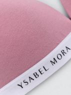 Εικόνα της Ysabel Mora Γκρι Σκούρο Σουτιέν χωρίς Μπανέλες 18973