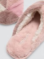 Εικόνα της Ysabel Mora Ροζ/Μπεζ Γυναικείες Παντόφλες.