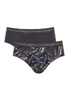 Εικόνα της Sloggi Ανδρικά Σλιπ Γκρι 2Pack 10206949-M032