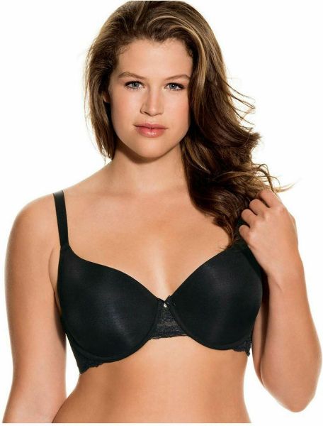 Εικόνα της Adele Curves T-Shirt Bra Μαύρο.