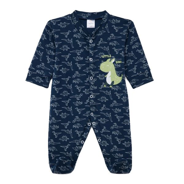 Εικόνα της Pretty Baby Βρεφικό Φορμάκι Μακρυμάνικο Μπλε Σκούρο 31303