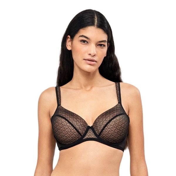 Εικόνα της Gisela Μαύρο Σουτιέν με Ελαφριά Ενίσχυση & Μπανέλες 2/10160