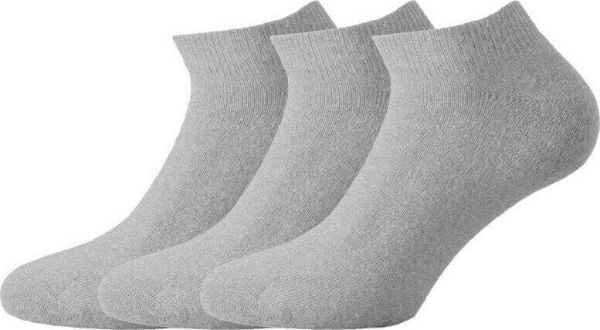 Εικόνα της Walk Ανδρικές Μονόχρωμες Κάλτσες Γκρι 3Pack V20-494949