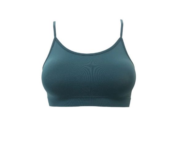 Εικόνα της Ider Γυναικείο Top Seamless Από Μικροΐνες Πετρόλ.